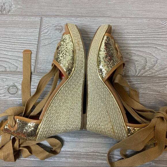 Milly Sperry Top-sider Palm Beach Glitter wedges - Picture 6 of 9